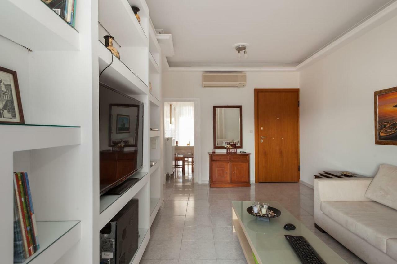 Elegant Athenian Apartment Exterior foto