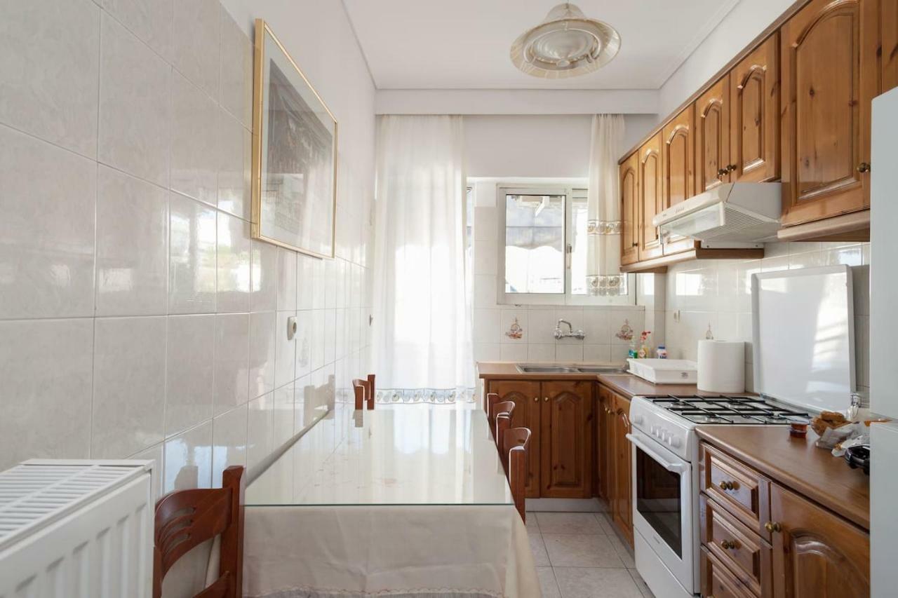 Elegant Athenian Apartment Exterior foto