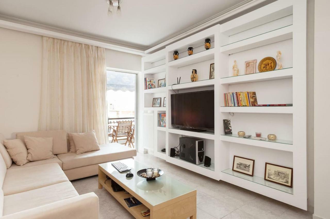 Elegant Athenian Apartment Exterior foto